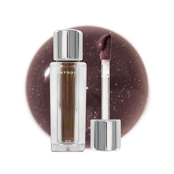 ENTROPY MAKEUP Tulle Lip Gloss, Lightweight 3D Pearl Shimmer, Ultra-Gloss High Shine, Non-Sticky Moisturizing Lip Gloss with Peptide Complex, Voile