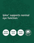Standard Process Iplex - Whole Food Vascular Supplement, Eye Health and Eye Support with Shiitake Mushroom, Phosphoric Acid, Rice Bran, Organic Carrot, Arrowroot Flour, Alfalfa - 150 Capsules