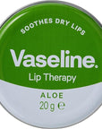 Vaseline Lip Balm 20g/0.705oz (6X20g/0.705oz, Aloe