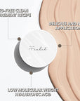 BLANC DOUX Oligo Hyaluronic Acid Healthy Cream Cushion Skin Moisturized
