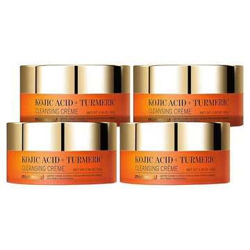 KOJIC ACID TURMERIC CLEANSING CREME| Balm to Oil Cleanser | Makeup Remover Cleansing Cream | No Eye Stinging | Helps Even Tone & Fade Hyperpigmentation w/Consistent Use 100ml / 3.38 Fl Oz