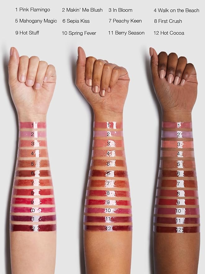 SHEGLAM PoutPerfect Moisturizing Solid Lip Gloss Non Sticky Lipstick with Coconut Oil - Walk on the Beach