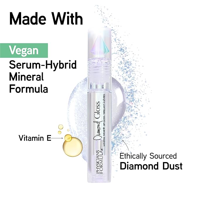 Physicians Formula Mineral Wear® Diamond Gloss Crystal Clear (Pack of 2)