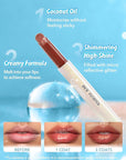 SHEGLAM Pout-Perfect Moisturizing Solid Lip Gloss Shimmer Lip Plumper - Gold Rush