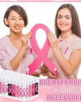 15 Pack Breast Cancer Awareness Lip Balms Gifts Bulk Pink Ribbon Lip Balms Accessories Favors Breast Cancer Awareness Month Items Support Stuff Party Decorations for Women Giveaway
