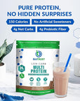BioTrust Low Carb Protein Powder – Delicious Whey & Casein Blend from Grass-Fed Hormone Free Cows – Non GMO, Gluten Free (Chocolate)