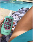 The Fox Tan Rapid Tanning Mist, Natural Tanning Accelerator Mist For Darker & Faster Tans, Creates Flawless Tan Skin, Vegan & Cruelty Free, 120mL