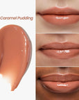 CNP Propolis Jelly Tinted Lipcerin™ - 03 Caramel Pudding, Hydrating Lip Balm & Gloss with Manuka Honey + Hyaluronic Acid, Korean Skincare, 0.3 fl.oz.