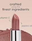 nude envie Mocha Lipstick - Certified Vegan Lipstick Paraben Cruelty, Paraben Free - Enriched with Vitamin E and Jojoba Oil (Attitude)
