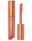 Live Tinted Huegloss High-Shine Lip Gloss - Hydrating, Non-Sticky, Moisturizing Lip Gloss with Hyaluronic Acid, Coconut Oil, and Shea Butter For a Soft Barrier & Seals in Moisture - Soft Shimmary Pink