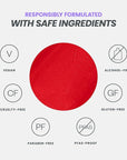 Wonderskin Wonder Blading Lip Stain Masque - Long Lasting, Waterproof and Transfer Proof Red Lip Tint, Matte Finish Peel Off Makeup (Hayley Masque)