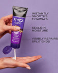 John Frieda Frizz Ease Secret Weapon Touch-Up Crème - Anti-Frizz Styling Cream for Smooth, Frizz-Prone Hair, 4 Oz