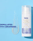 Coppertone Every Tone Invisible Finish Hydrating UV Defense Face Sunscreen SPF 60+ with Ceramides, Lightweight, Blends in Clear Sunscreen for All Skin Tones, 1.7 Fl Oz Pump Bottle