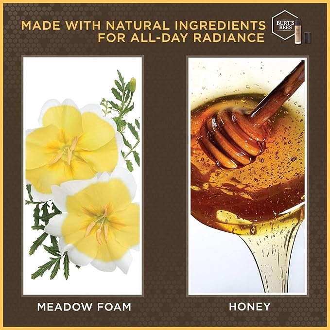 Burt's Bees Goodness Glows Liquid Makeup, Rich Caramel