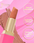 Juvia's Place The Nude Velvety Matte Lipstick Mademoiselle - Nude, Long-lasting, Rich-Color Lip Makeup, Creamy Lipstick with Matte Finish, Beauty & Lip Products