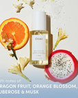 OUAI St. Barts Hair and Body Mist - Tropical-Scented Hair Perfume and Body Spray - Notes of Dragonfruit, Orange Blossom, Tuberose & Musk (8 Fl Oz)
