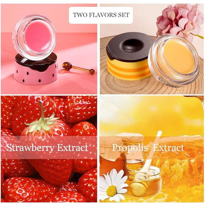 Bee Lip Balm Honey Pot, 2