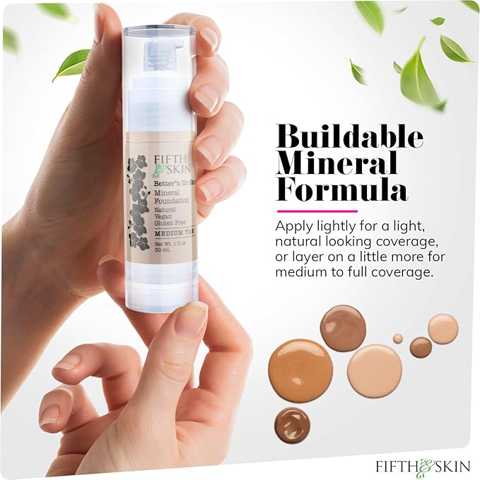 Fifth & Skin: Better’n Ur Skin Liquid Foundation Luxury - 1 oz