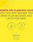 Jergens Natural Mousse, Light Bronze Tan for Fair Skin, Odor Free, 6 Fl Oz