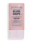Revolution, Bright Light Glow Blush Drops, Builable Liquid Blush for Face, Infused with Hyaluronic Acid, Vegan & Cruelty-Free, Pink Rosie, 0.77 fl oz