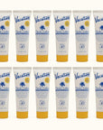 Vacation Mini Classic Lotion SPF 50, Water-Resistant, Mini Sunscreen Bulk Party Favor, Beach Must Haves, Traveling Essentials, Suntan Lotion Travel Size, 1 Fl. Oz. (Value Pack of 12)