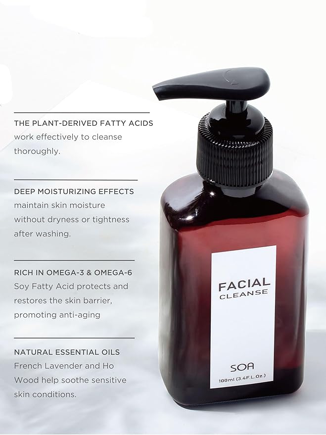 Facial Cleanse, Foaming Face Wash, Exfoliating