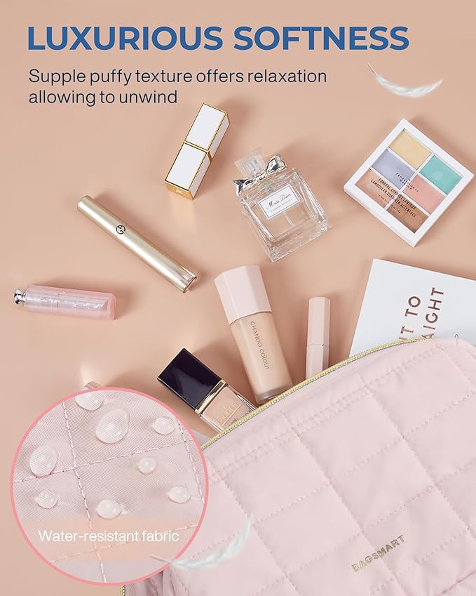 Bagsmart makeup bag travel toiletry