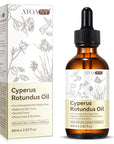 Cyperus Rotundus Oil for Hair Removal, 100% Natual Cyprus Rotundus Oil Cypress Oils Hair Inhibitor, Reducing Body Hair Growth, Moisturizes & Soothes Skin, Shrink Pores, For All Skin Types, 2.02 Fl.Oz