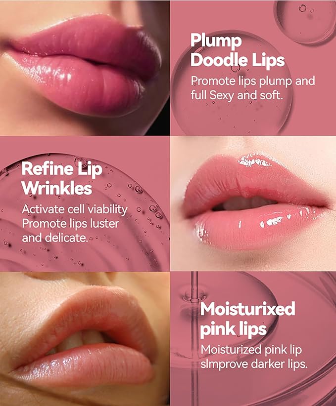 Lip Plumper Gloss 3 Colors Set, Glaze(A)