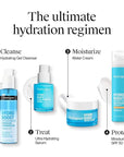 Neutrogena Hydro Boost Skincare Set, Hydro Boost Fragrance Free Water Cream Face Moisturizer, 1.7 fl oz, & Trial Size Hydro Boost Fragrance Free Hydrating Gel Facial Cleanser, 0.5 fl oz