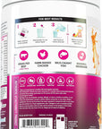 Multi Collagen Burn: MultiType Hydrolyzed Protein Peptides with Hyaluronic Acid, Vitamin C, SOD B Dimpless, Types I, II, III, V and X, with Caffeine 30 Servings Tropical Punch Flavored