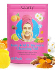 Turmeric kojic acid cleansing pads,