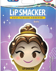 Lip Smacker Disney Beauty And The Beast Belle Emoji Flavored Lip Balm, Belle, Last Rose Petal, Clear, For Kids