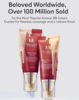 MISSHA M Perfect Cover BB Cream No.23 Natural Beige -Light/Medium with Cool/Neutral Undertone SPF 42 PA +++ 1.69 Fl Oz - Tinted Moisturizer for face with SPF