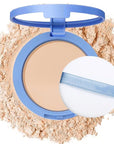 Oil Control Face Pressed Powder,Matte Smooth Flawless Setting Powder Makeup,Waterproof Long Lasting Finishing Powder,Cruelty Free Lightweight Face Cosmetics,0.35Oz (#1-CLASSIC IVORY)