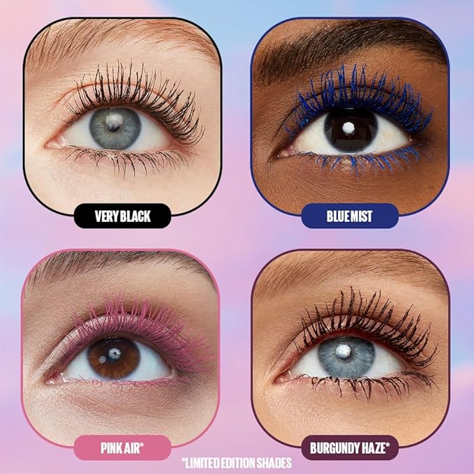 Maybelline Lash Sensational Sky High Mascara Makeup, Volumizing, Lengthening, Defining, Curling, Multiplying, Buildable, Washable Formula, Burgundy Haze, 1 Count