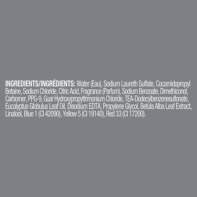 DOVE MEN + CARE 2 in 1 Shampoo Conditioner Eucalyptus + Birch 3 Count For Healthy-Looking Hair Naturally Derived Plant Based Cleansers 20.4 oz