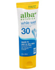Alba Botanica, Sunscreen Lotion While Wet SPF 30, 3 Fl Oz (Pack of 2)