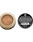 Milani Bronzer Powder - Baked Bronzer Made in Italy, Bronzing Shimmer Highlighter Makeup for Contour -Glow