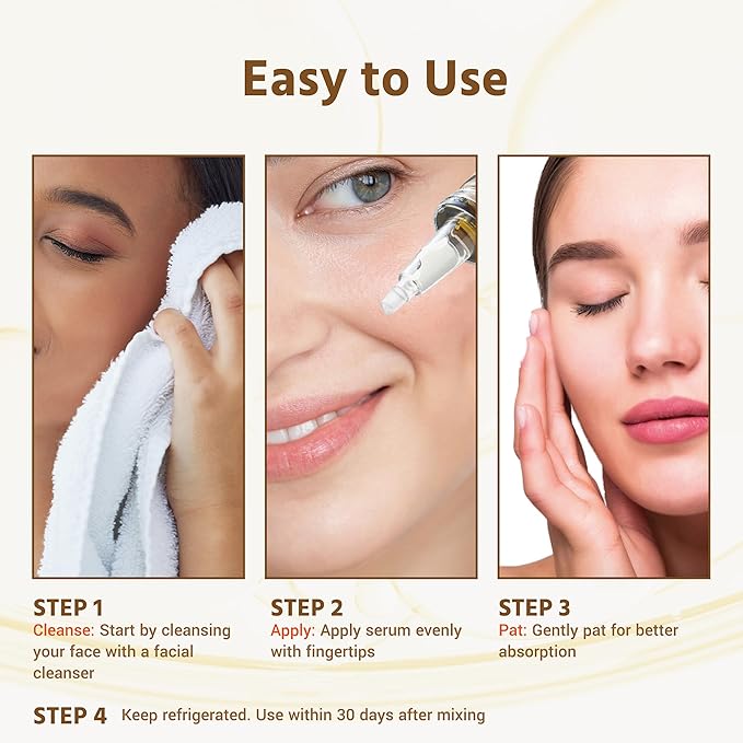 Exosomes Anti-Aging Face Serum for Woman Man | Exosomes for Skin, Rejuvenation, Hydrating, Hydrating & Firming Skincare | Ampoule with Hyaluronic Acid | 1 Set (8ml + 150mg)