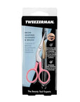 Tweezerman Exclusive Tea Rose Brow Shaping Scissors & Brush