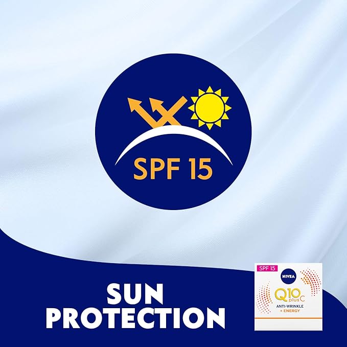 NIVEA Q10 Energy Healthy Glow Face Day Cream (50 ml), Energising Day Cream, Face Cream for Women, Moisturising Cream, Face Cream with Q10, Vitamin C, and Vitamin E