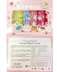 6pcs Fruit Flavored Lip Gloss Set, Roll on Lip Gloss Set Kids Lip Gloss Cute Lip Oil for Girls, Glossy and Shiny Non-Toxic, Kid Friendly, Kids Gift
