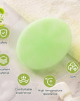 INNERNEED Food-Grade Soft Silicone Body Cleansing Brush Shower Scrubber, Gentle Exfoliating and Massage for All Kinds of Skin (Green)