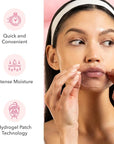 Patchology Serve Chilled Rosé Gel Lip Mask – Hydrating Mask with Resveratrol & Hyaluronic Acid for Soft Feel, Plumping & Moisture – Strawberry Scented, Solution for Dry or Chapped Lips, 5 Count