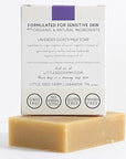 Little Seed Farm Organic Goat’s Milk Soap – 3 Pack of Lavender Facial and Body Soap Bars – Natural, Handmade and Cruelty Free – Calming and Relaxing – Suitable for Sensitive Skin, Net Wt. 4.75oz