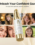 Hydrating Caffeine Eye Serum for Dark Circles & Puffiness - Anti-Wrinkle, Firming & Smooths Fine Lines - Retinol Under Eye Serum Treatment - 0.45 Oz