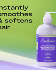 SheaMoisture Hair Care System Anti-Dandruff For Stronger Hair & Healthier Scalp Conditioner Formulated With Apple Cider Vinegar And Fair Trade Shea Butter 13oz