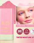 Blush Stick, Cream Blush Stick for Cheeks &