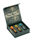 Jumbo Lip Balm Gift Set (3-Pack, Retro Surf) | Poppy & Pout All Natural Lip Balms & Moisturizers | Hydrates with Beeswax, Vitamin E, Organic Coconut Oil | Cruelty-Free | Recyclable Cardboard Tube